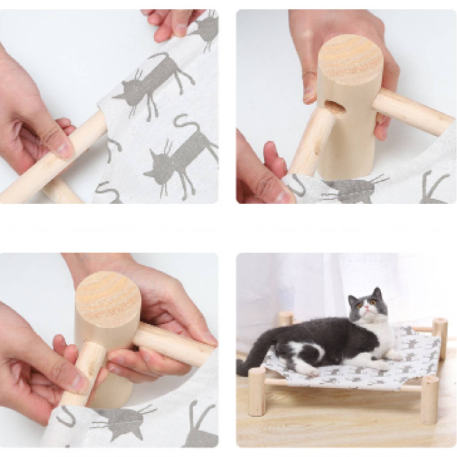 Vochtbestendige Kattenhangmat